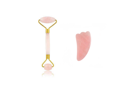 Gua Sha & Roller en Jade – Massage Visage Relaxant | LOOKZURI
