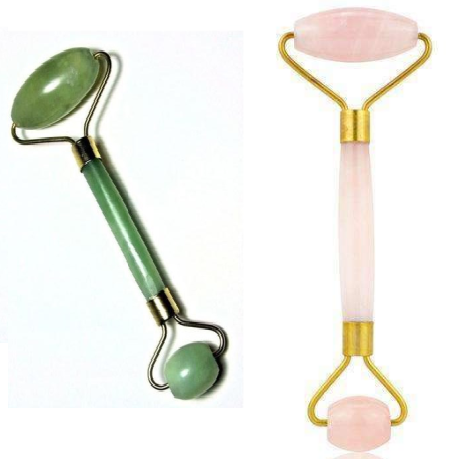 Gua Sha & Roller en Jade – Massage Visage Relaxant | LOOKZURI