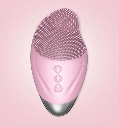 Masseur Visage en Silicone – Massage & Nettoyage Doux | LOOKZURI