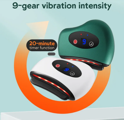 Gua sha vibrant chauffant rechargeable LOOKZURI