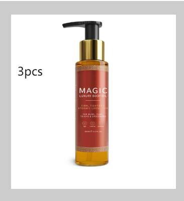 Huile corporelle apaisante LOOKZURI — texture et application
