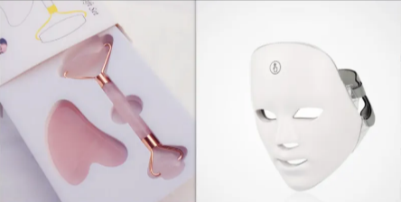 Kit appareil LED anti-âge LOOKZURI — packaging et présentation