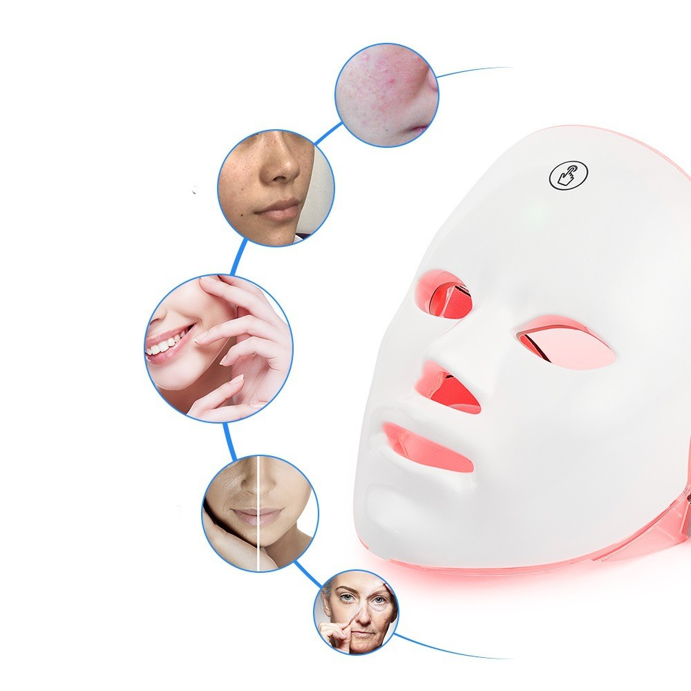 Appareil de Luminothérapie LED Visage – Skin Glow