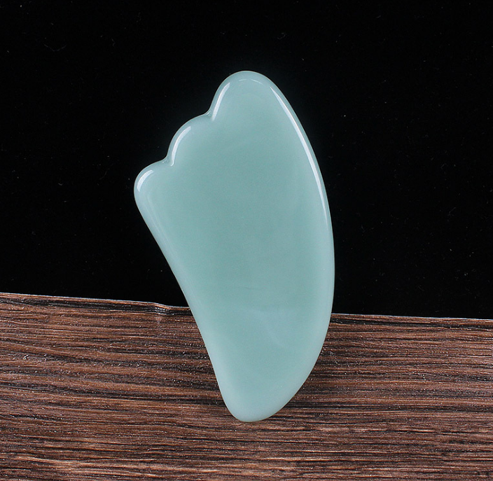 Gua Sha & Roller en Jade – Massage Visage Relaxant | LOOKZURI