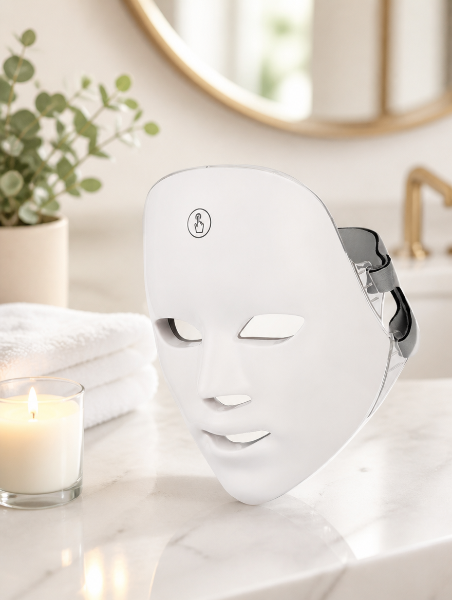 Appareil LED Visage Skin Glow - décor spa maison