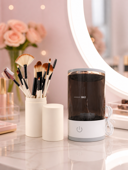 Nettoyeur de Pinceaux - décor coiffeuse beauté