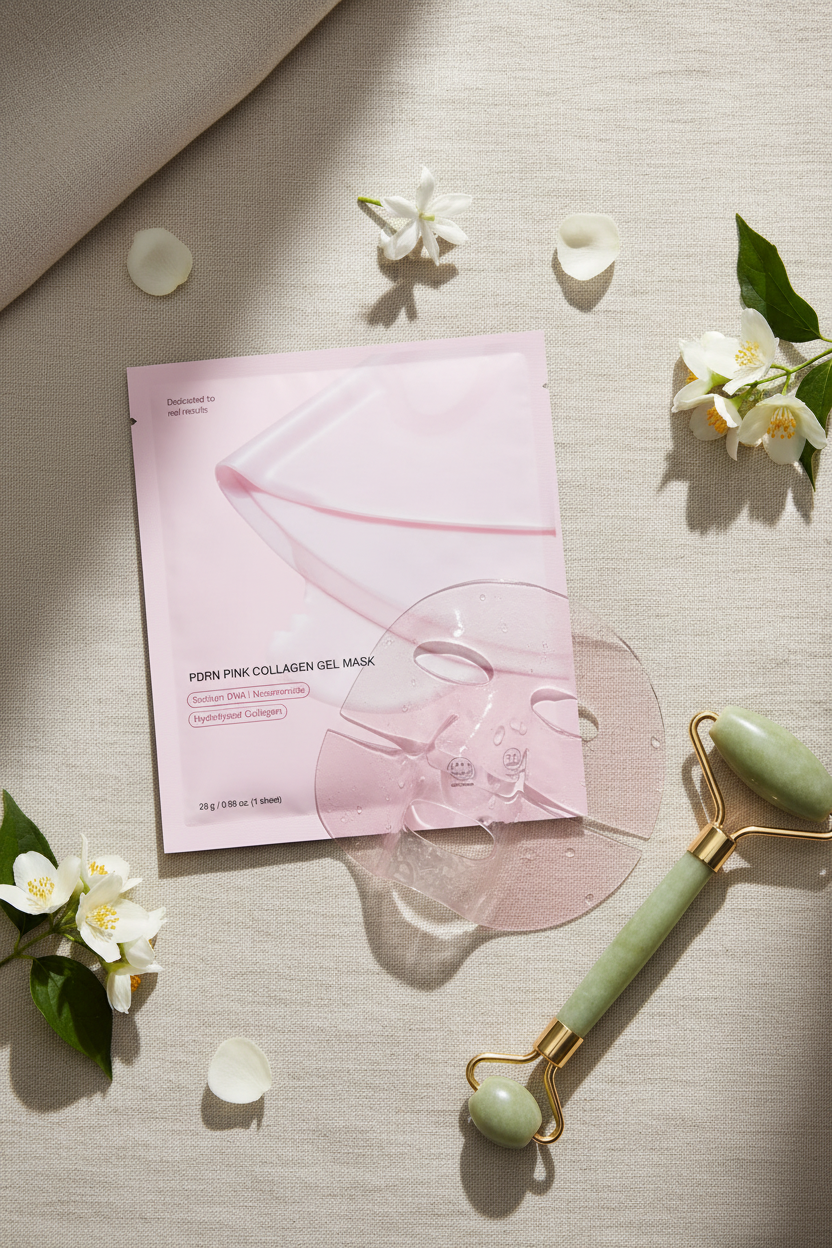 Masque Visage au Collagène – visuel lifestyle Pinterest